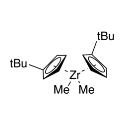 Dimethylbis(tert-butylcyclopentadienyl)zirconium - CAS:68193-40-8 - Dimethylbis(t-Butylcyclopentadienyl)Zirconium, Zirconium(4+) 2-Tert-Butylcyclopenta-1,3-Dien-1-Ide Methanide